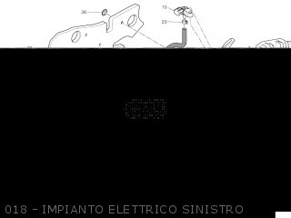018 - IMPIANTO ELETTRICO SINISTRO - SBK959 2017 (SUPERBIKE 959 PANIGALE ABS) D220-00017