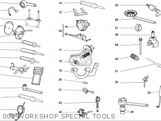 001 WORKSHOP SPECIAL TOOLS - SS900 2002 EU (SUPERSPORT 900) 9151-0991C