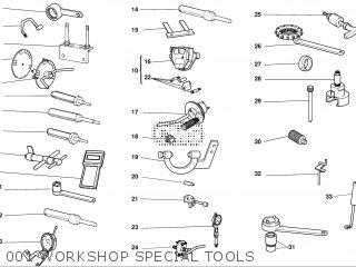 001 WORKSHOP SPECIAL TOOLS - SS900SPORT 2002 USA (SUPERSPORT 900S) 9151-1321A