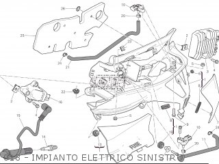 018 - IMPIANTO ELETTRICO SINISTRO - SUPERBIKE 2016 MY16 (SUPERBIKE 959 PANIGALE ABS) D220-00016
