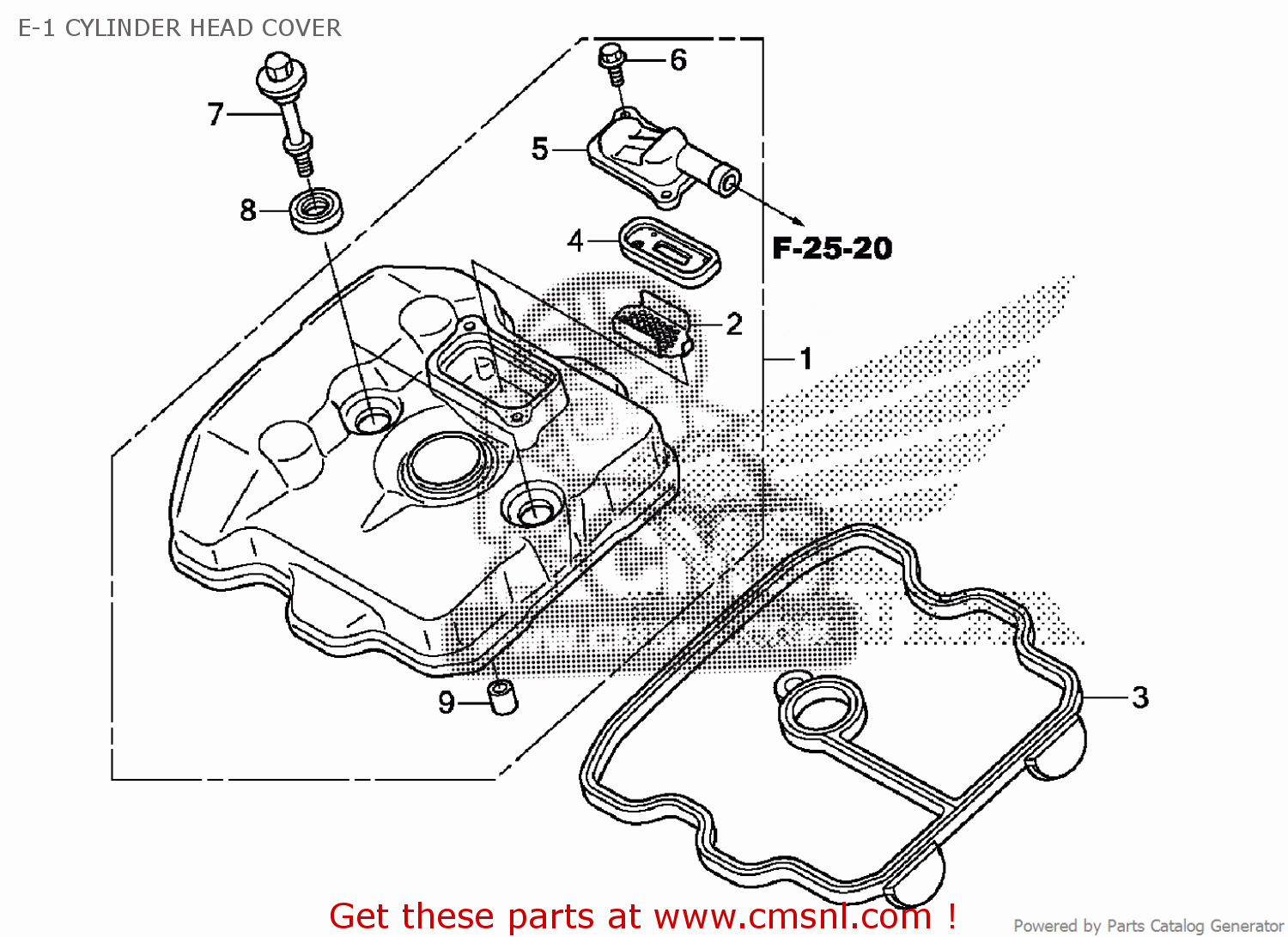 Honda COVER,REED VALVE 18612KYJ900 Honda COVER,REED VALVE 18612KYJ900