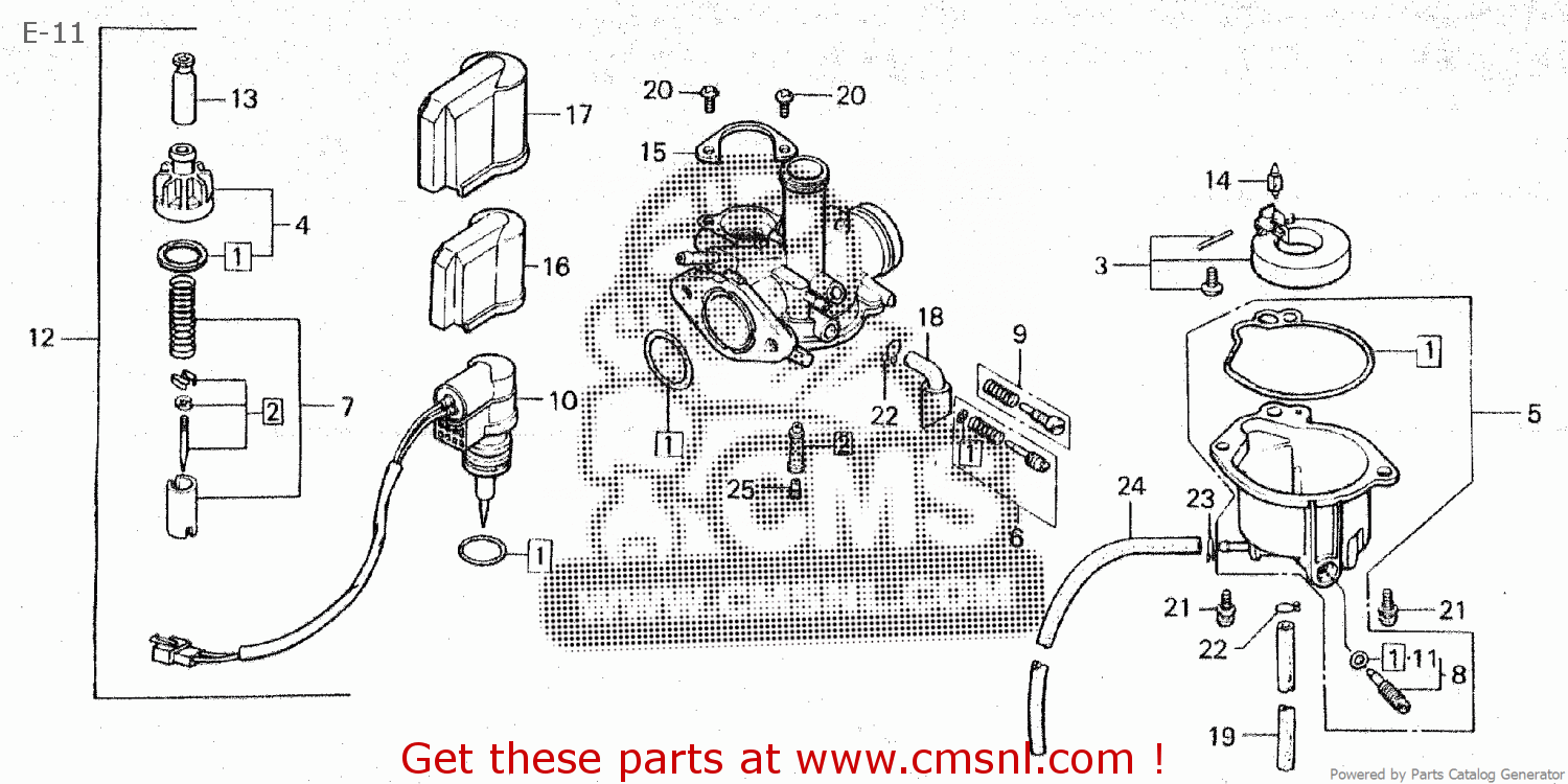 16046GS7013 Bystarter Assy.,a Honda buy the 16046GS7013 at CMSNL