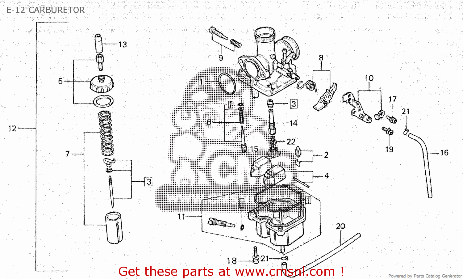 16165436014 Holder, Needle Jet Honda buy the 16165436014 at CMSNL