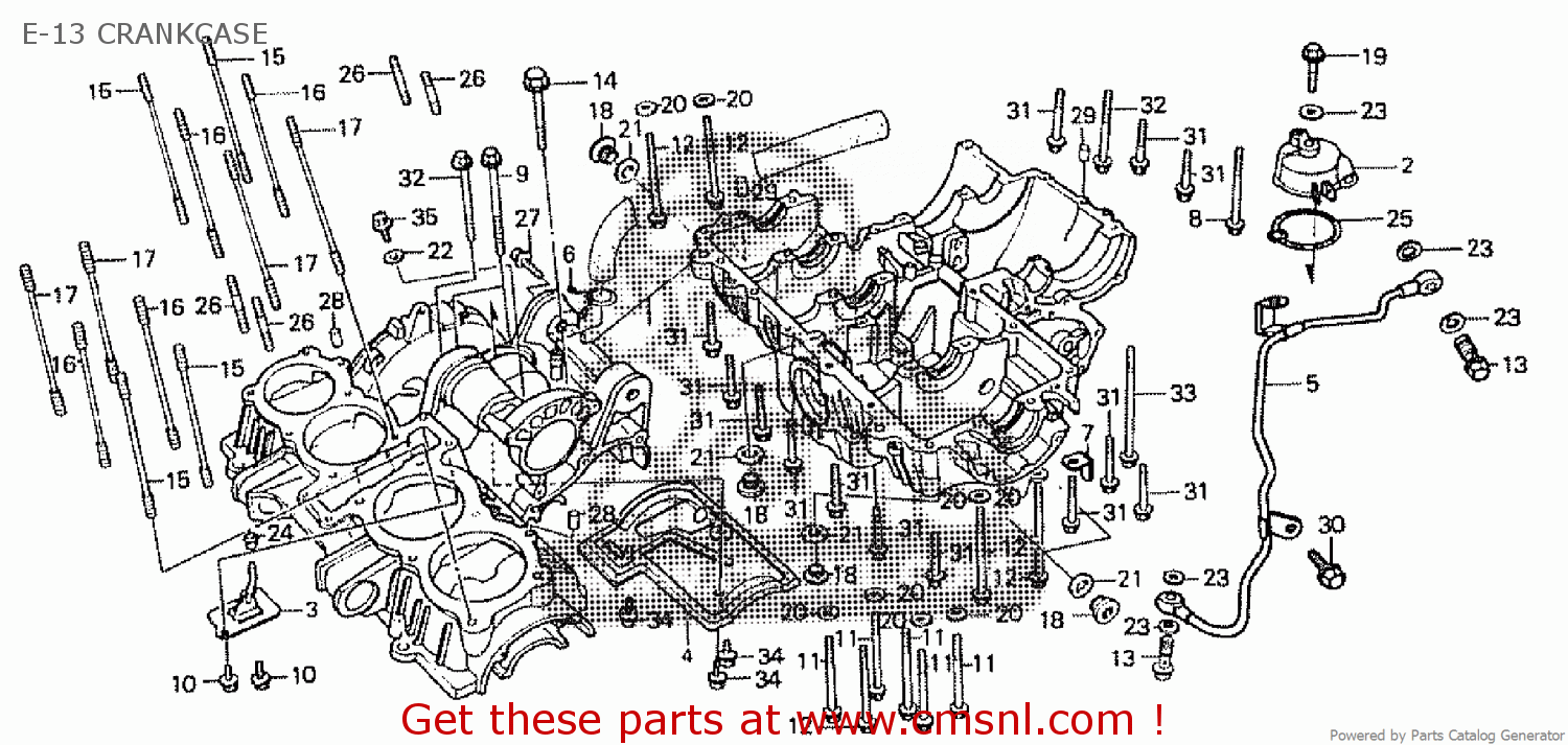 Honda CRANK CASE,SET 11000MJ0000 Honda CRANK CASE,SET 11000MJ0000