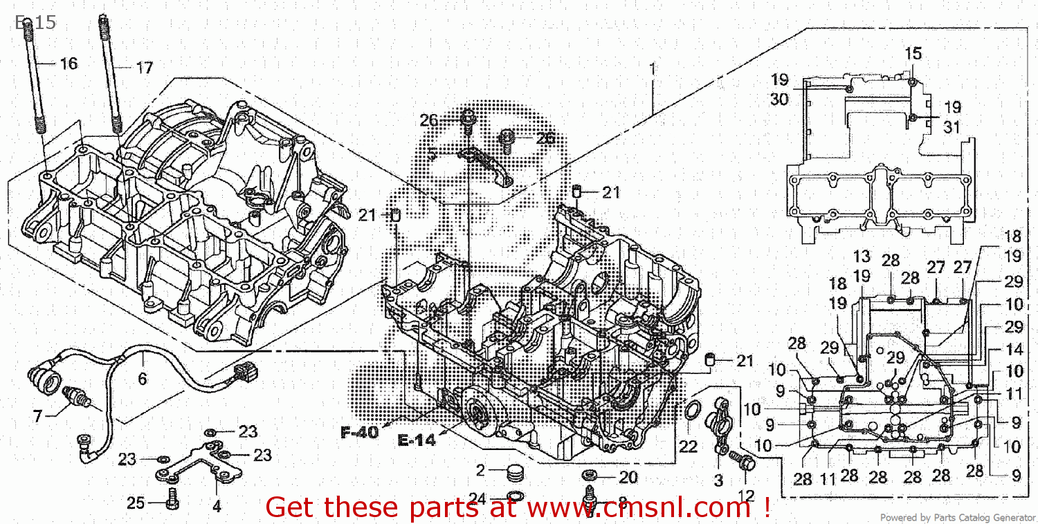 Honda BOLT,STUD 9X165 90031MGC000 Honda BOLT,STUD 9X165 90031MGC000