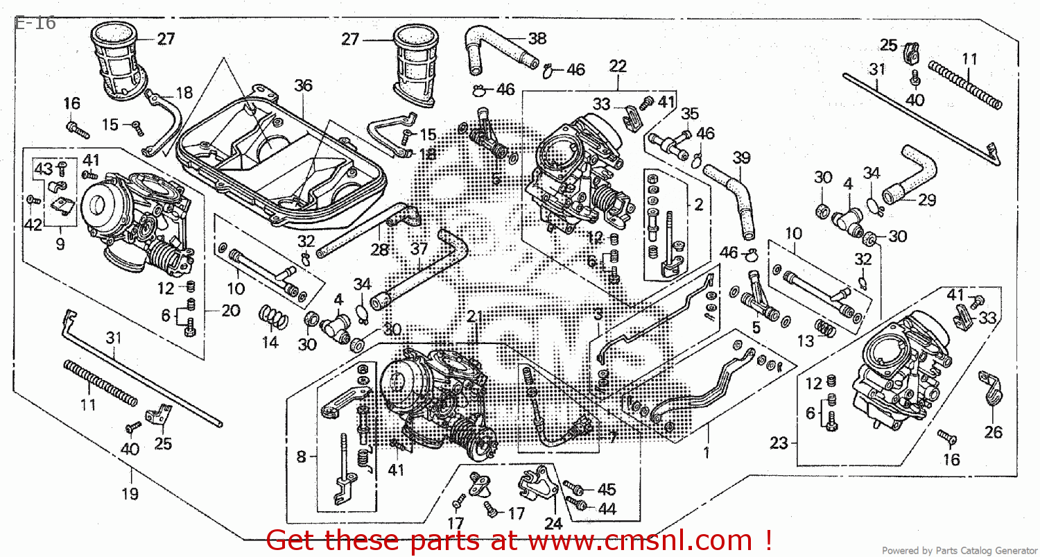 TUBE for VFR400R3 1989 (K) JAPAN NC30-100 - order at CMSNL