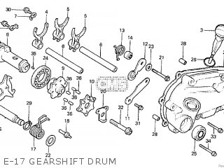 Plate, Gearshift Drum Setting photo