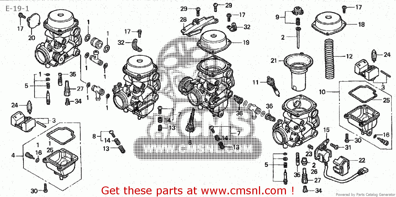 Honda SCREW SET 16029KEJ900 Honda SCREW SET 16029KEJ900