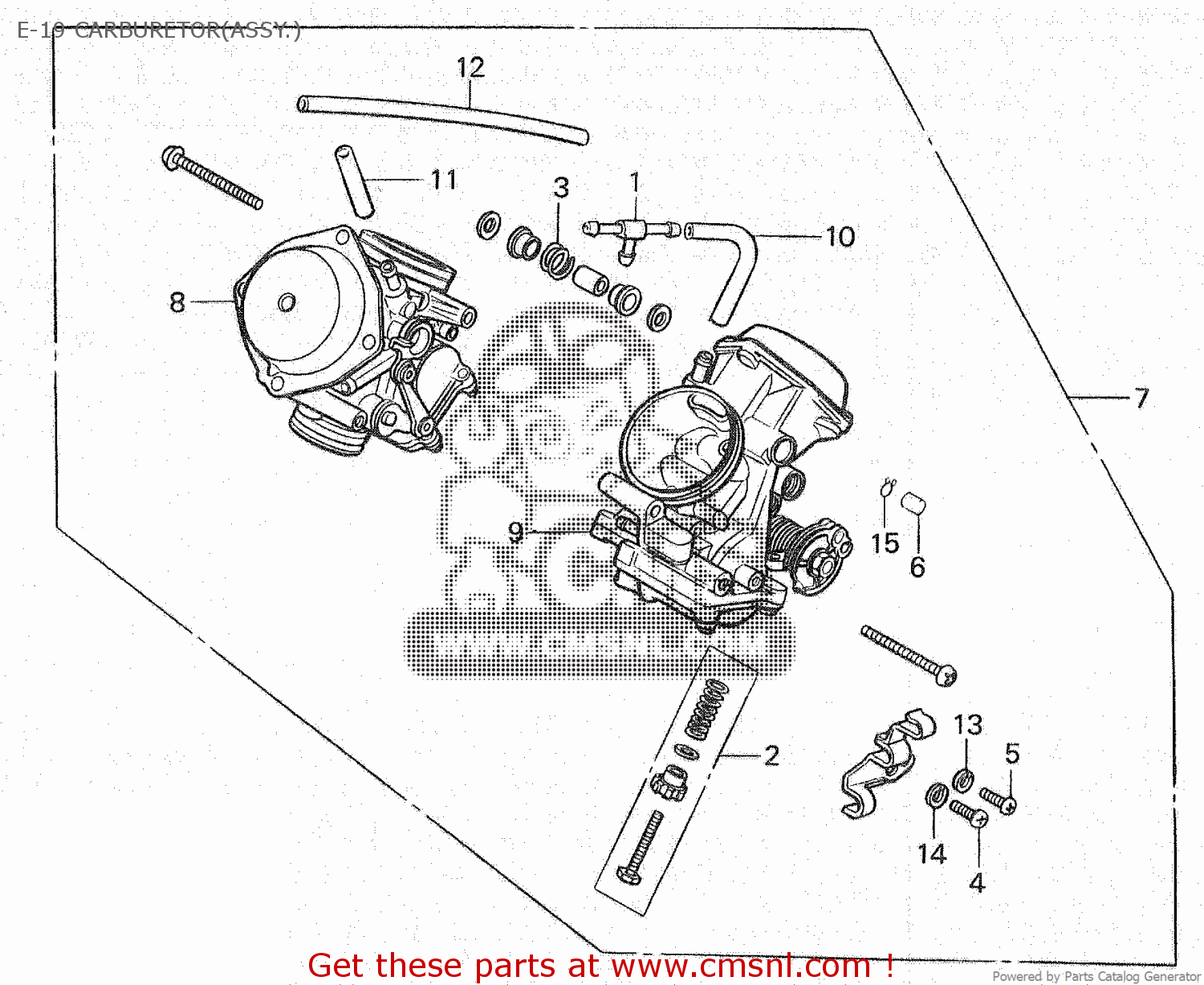 16100MF5611 Carb Assy Honda buy the 16100MF5611 at CMSNL