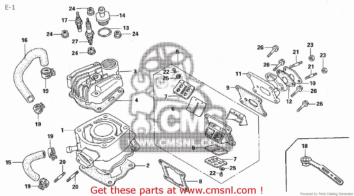 Honda COVER,THERMOSTAT 19315GT4000