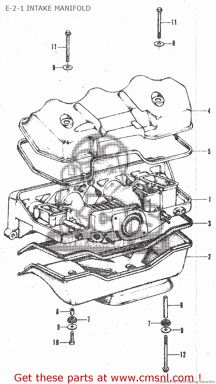 17130590120 Cover,manifold Honda buy the 17130590120 at CMSNL