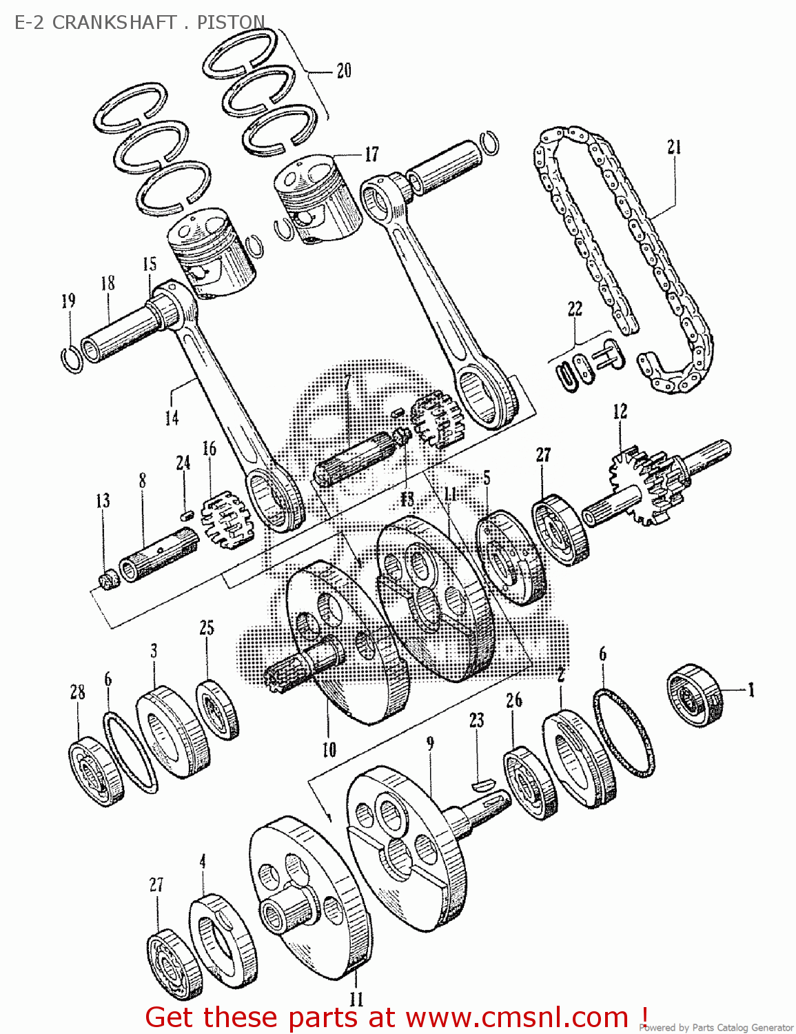 Honda RING SET, PISTON (0.75) 13040250000 Honda RING SET, PISTON (0.75) 13040250000
