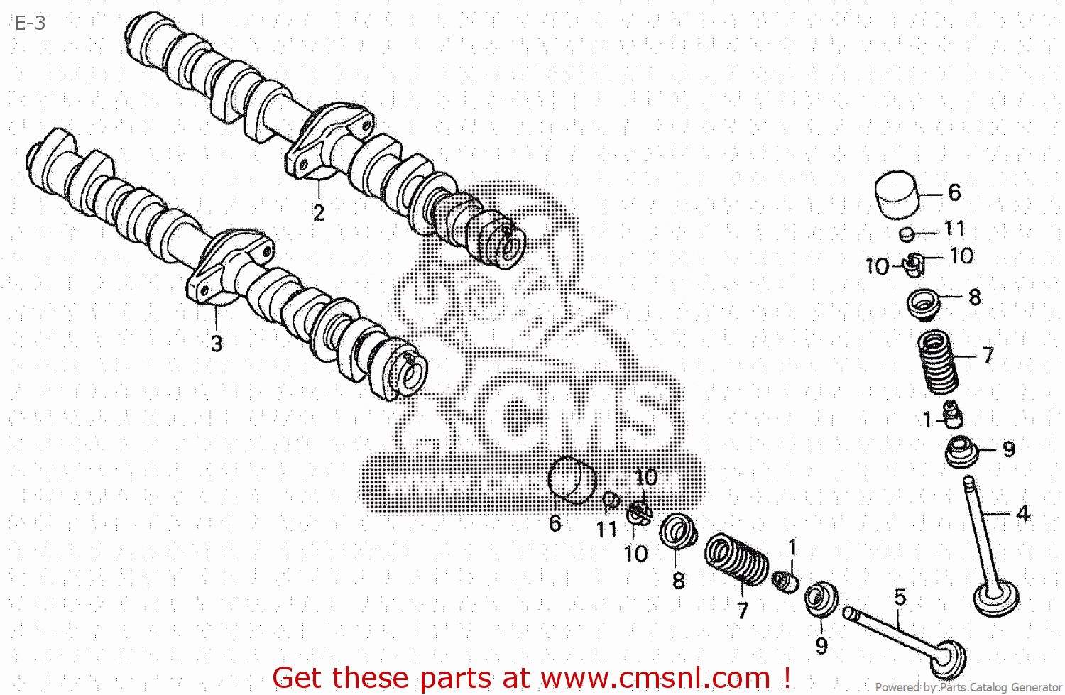 14721MY9750 Valve,exhaust Honda buy the 14721MY9750 at CMSNL