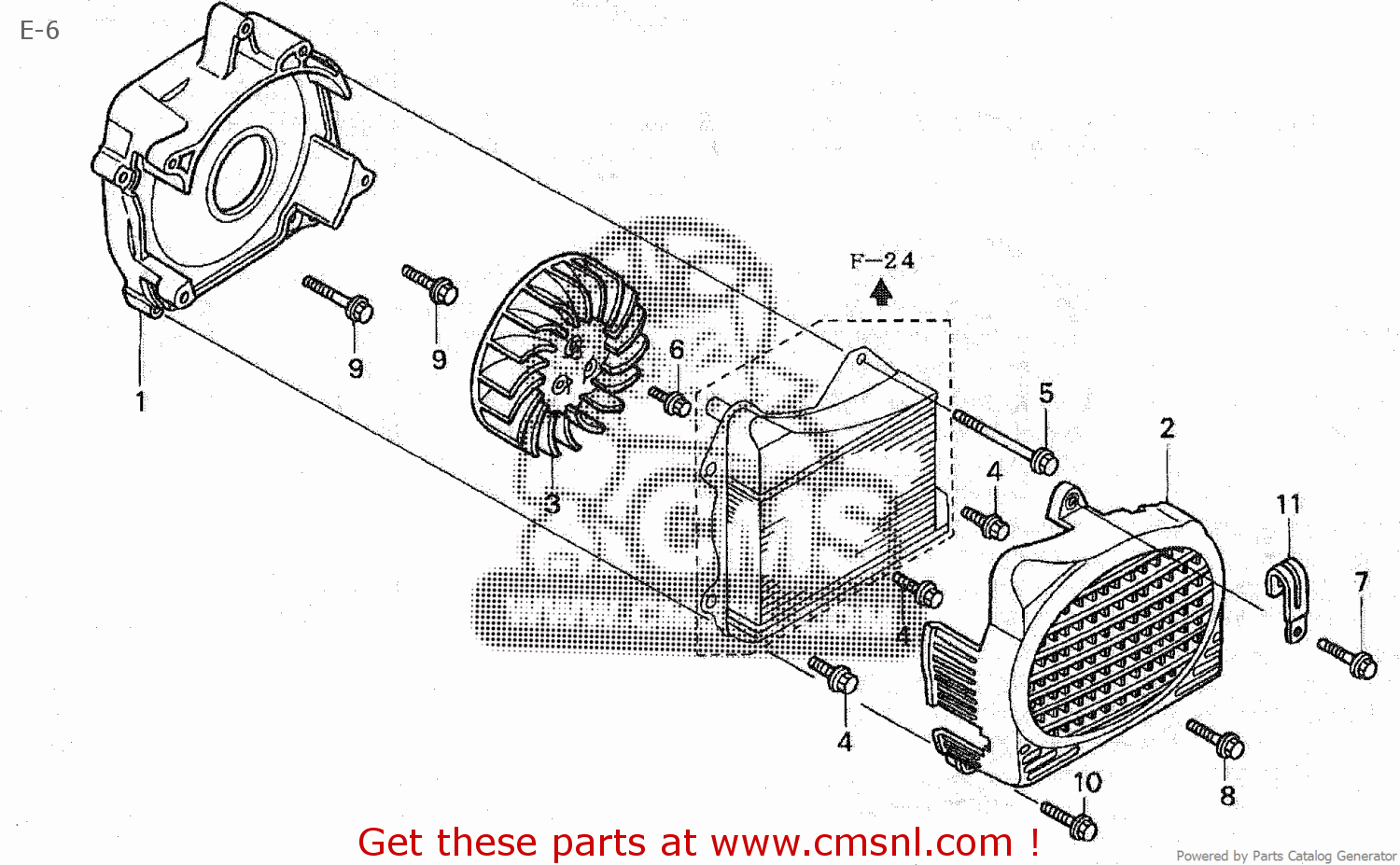 Honda COVER COMP,RADIAT 19150GEE000 Honda COVER COMP,RADIAT 19150GEE000