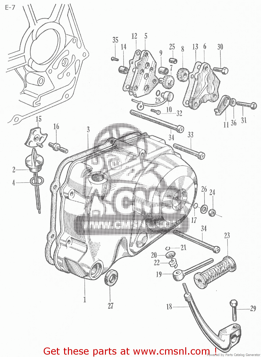22846001000 Bolt, Clutch Adjusting Honda buy the 22846001000 at CMSNL