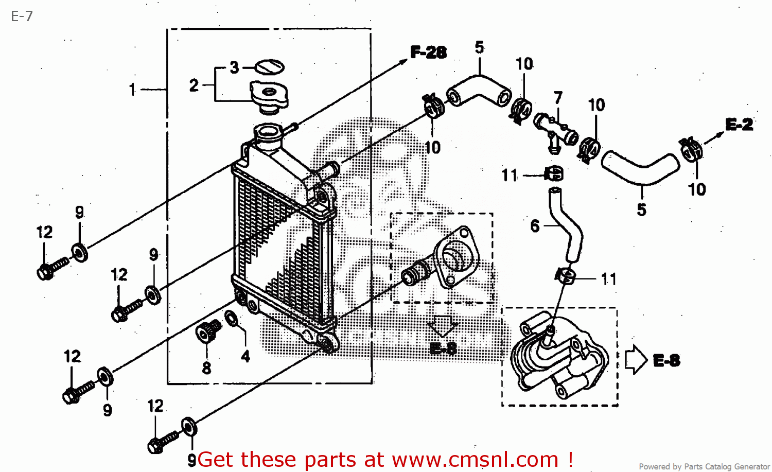 Honda SEAL RING,DRAIN 19109GFM890 Honda SEAL RING,DRAIN 19109GFM890