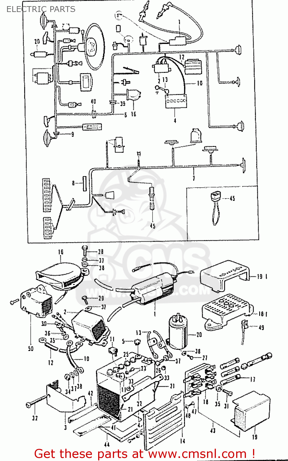 32100567120 Wire Harness, Cabin Honda buy the 32100567120 at CMSNL