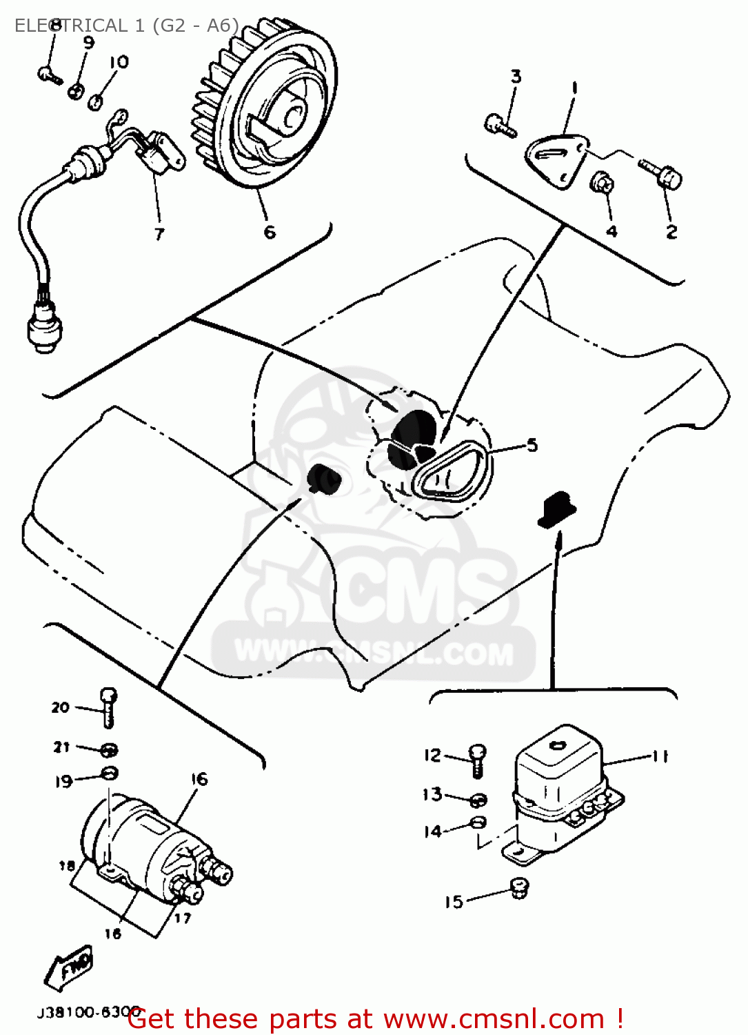 J388195000 Relay Assy Yamaha buy the J38819500000 at CMSNL