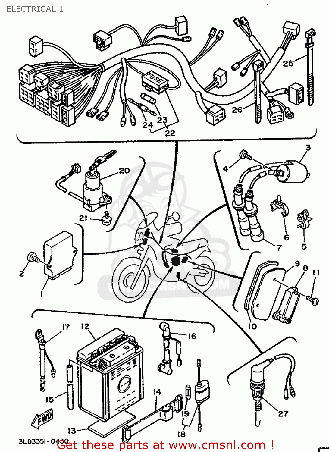 3LD8230500 Ignitor Unit Assy Yamaha buy the 3LD8230500 at CMSNL