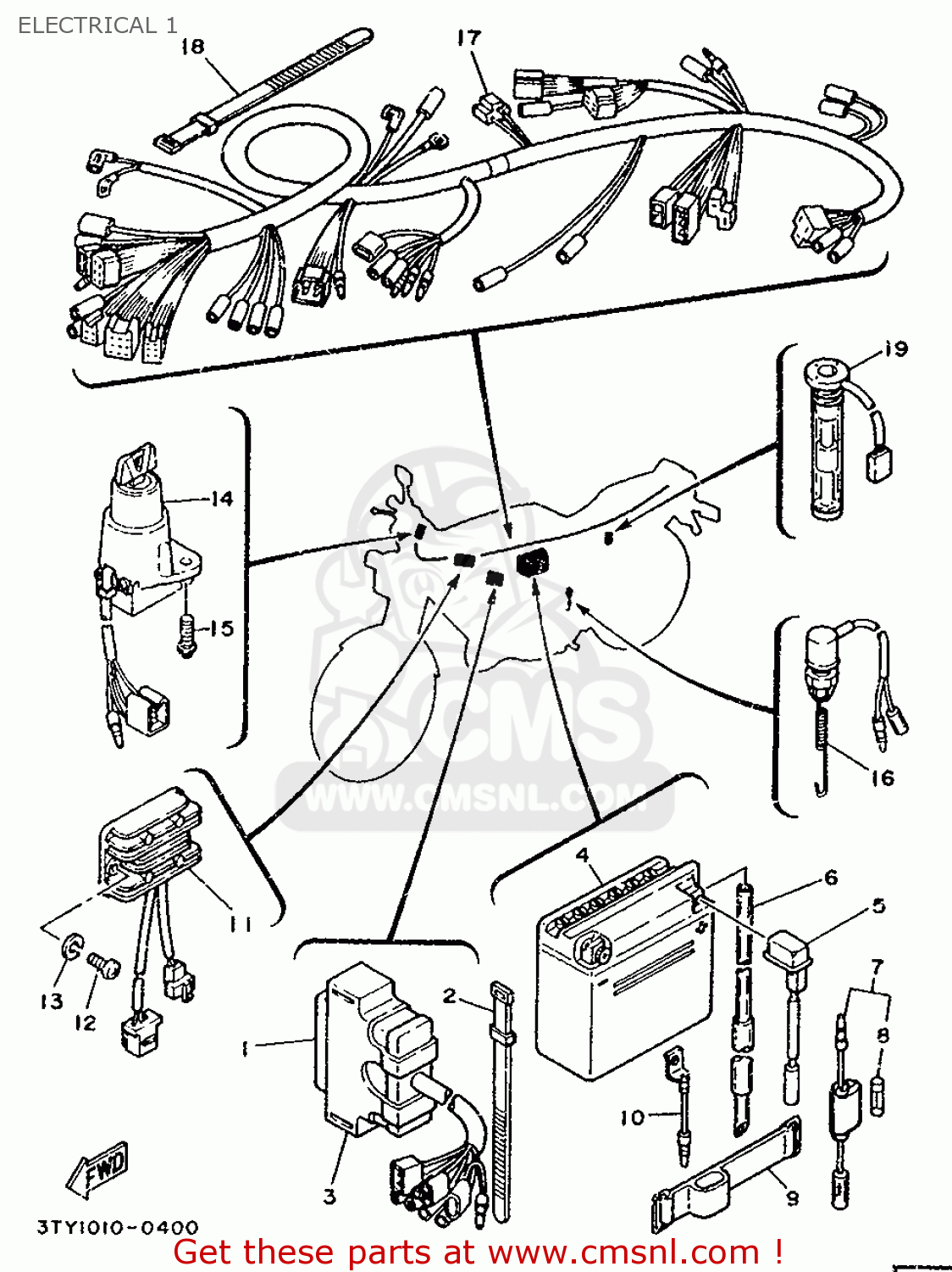22J8213100 Band, Battery Yamaha buy the 22J8213100 at CMSNL