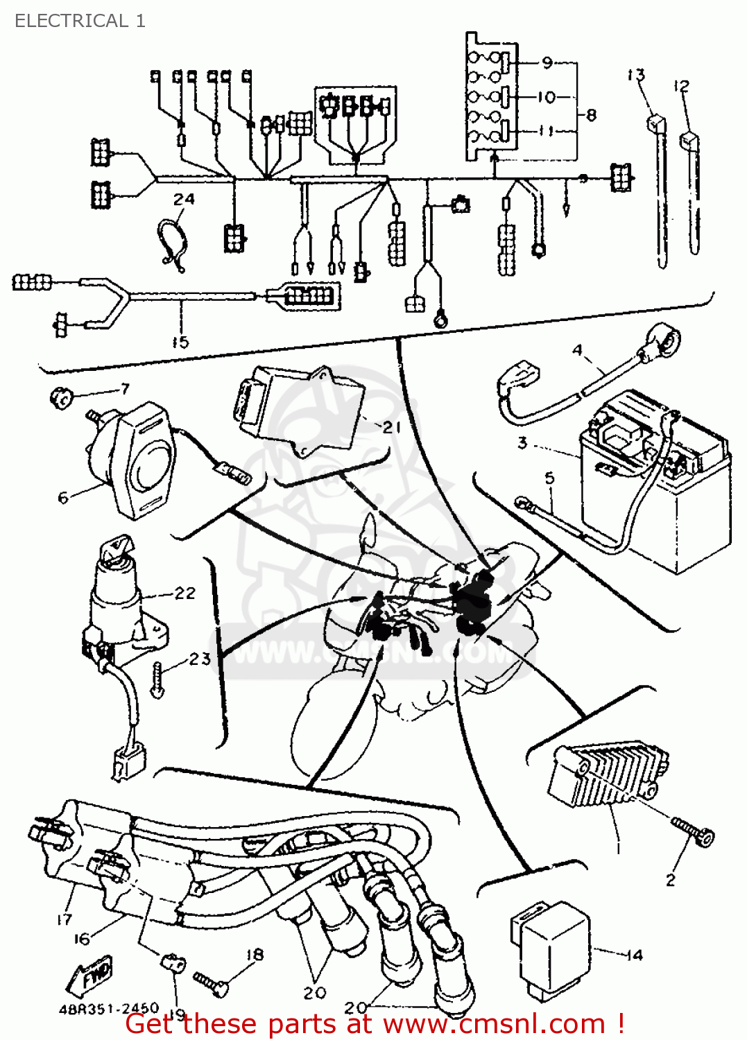 4BR8230500 Ignitor Unit Assy Yamaha buy the 4BR8230500 at CMSNL