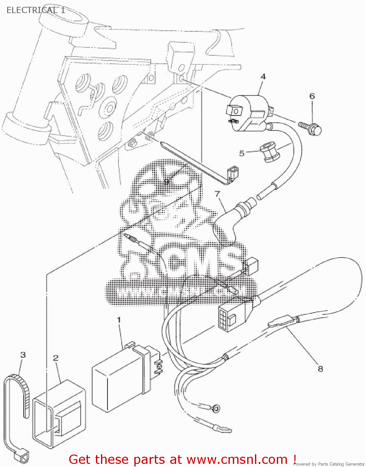 B0G8554000: C.d.i. Unit Assy Yamaha - buy the B0G-85540-00-00 at CMSNL