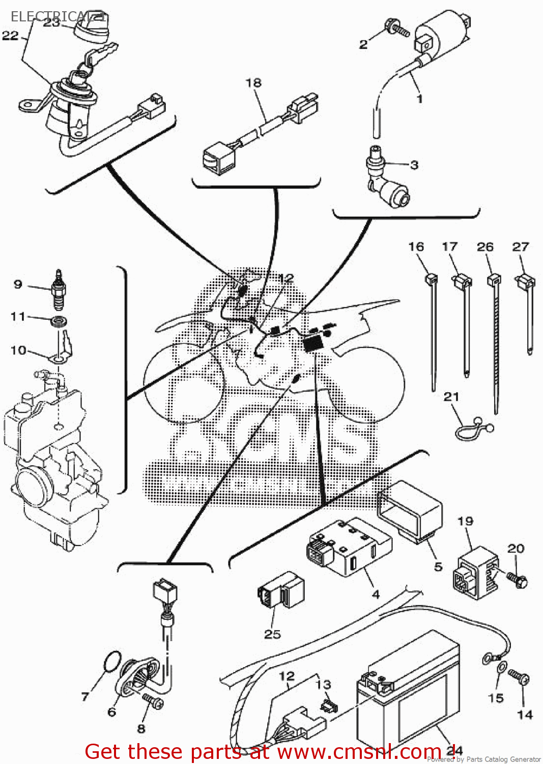 B518256000 Thermo Switch Assy Yamaha buy the B518256000 at CMSNL