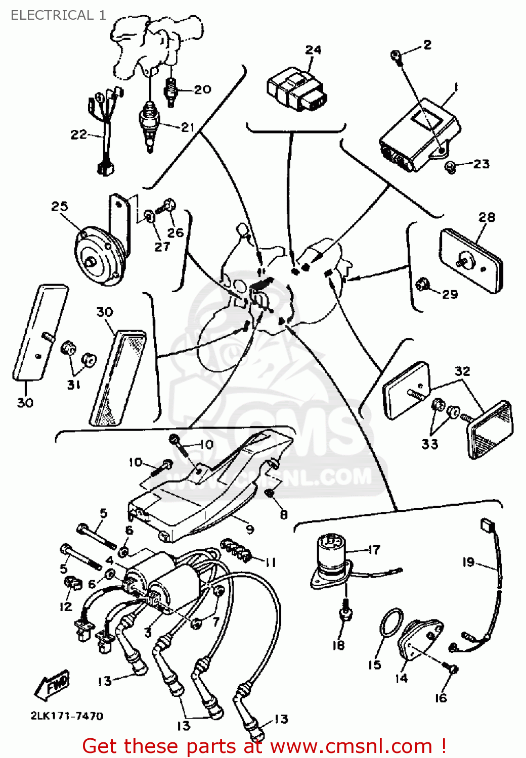 2NK8230510 Ignitor Unit Assy Yamaha buy the 2NK8230510 at CMSNL