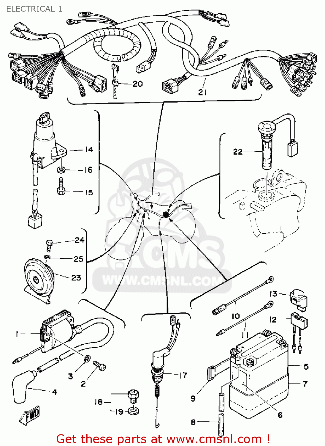 Yamaha Dt 175 Wiring Harnes - Fuse & Wiring Diagram