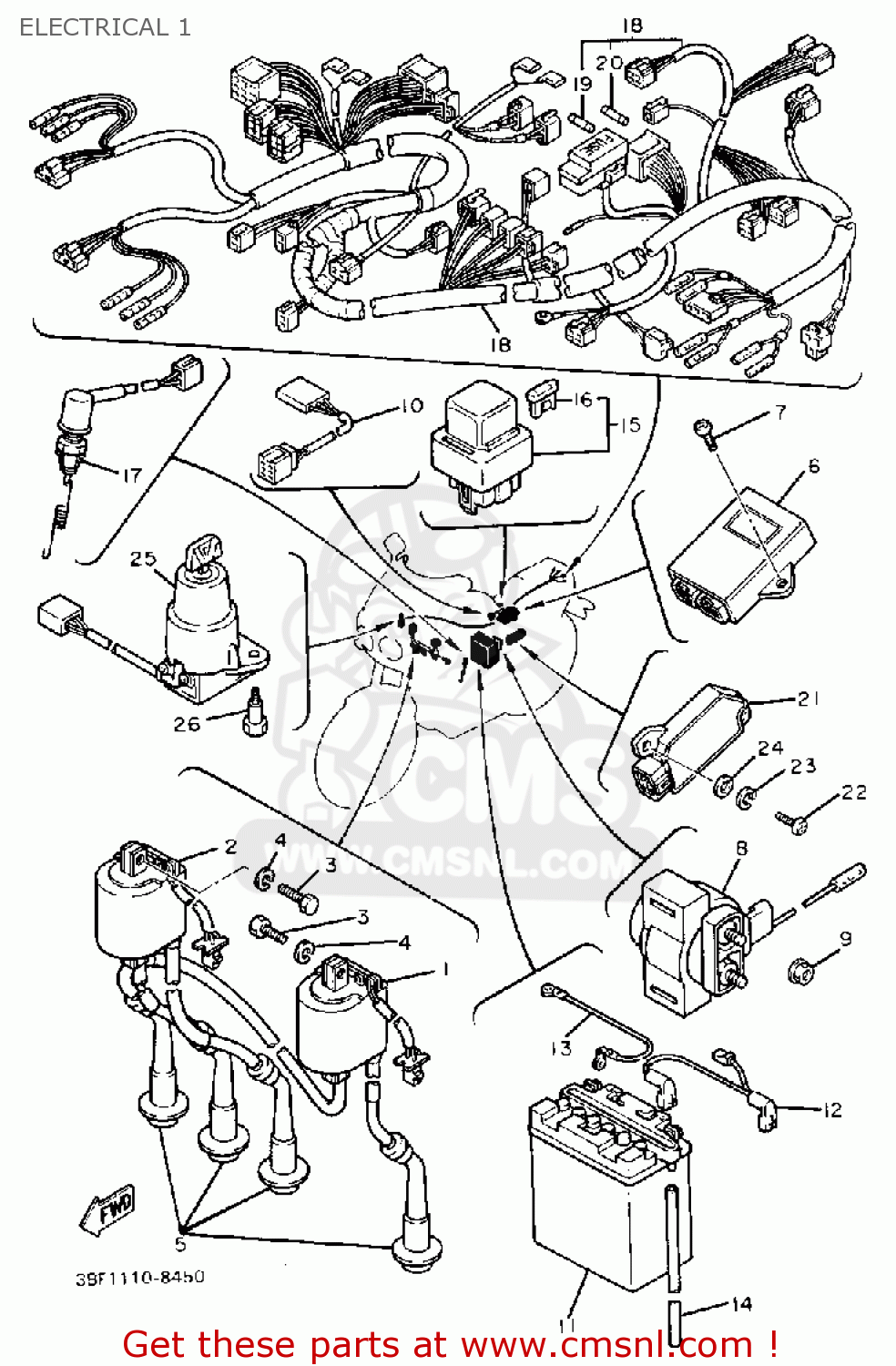 3FH8230500 Ignitor Unit Assy Yamaha buy the 3FH8230500 at CMSNL