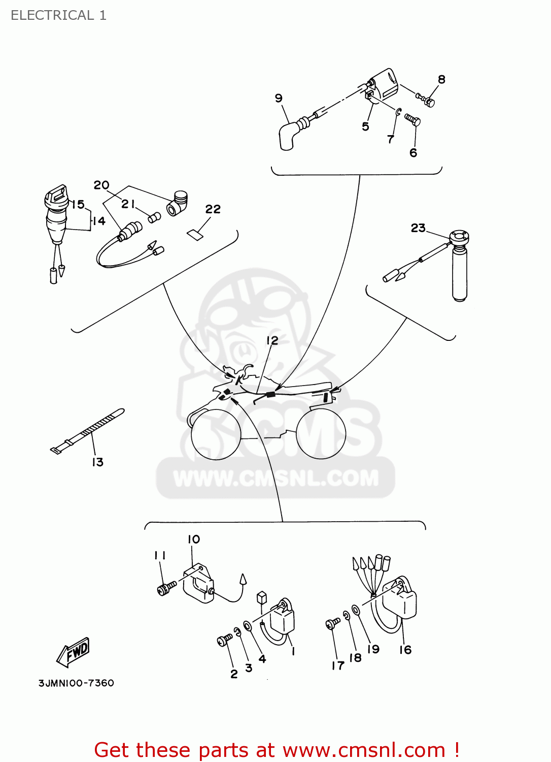 2XJ8572003 Oil Level Gauge Assy Yamaha buy the 2XJ8572003 at CMSNL