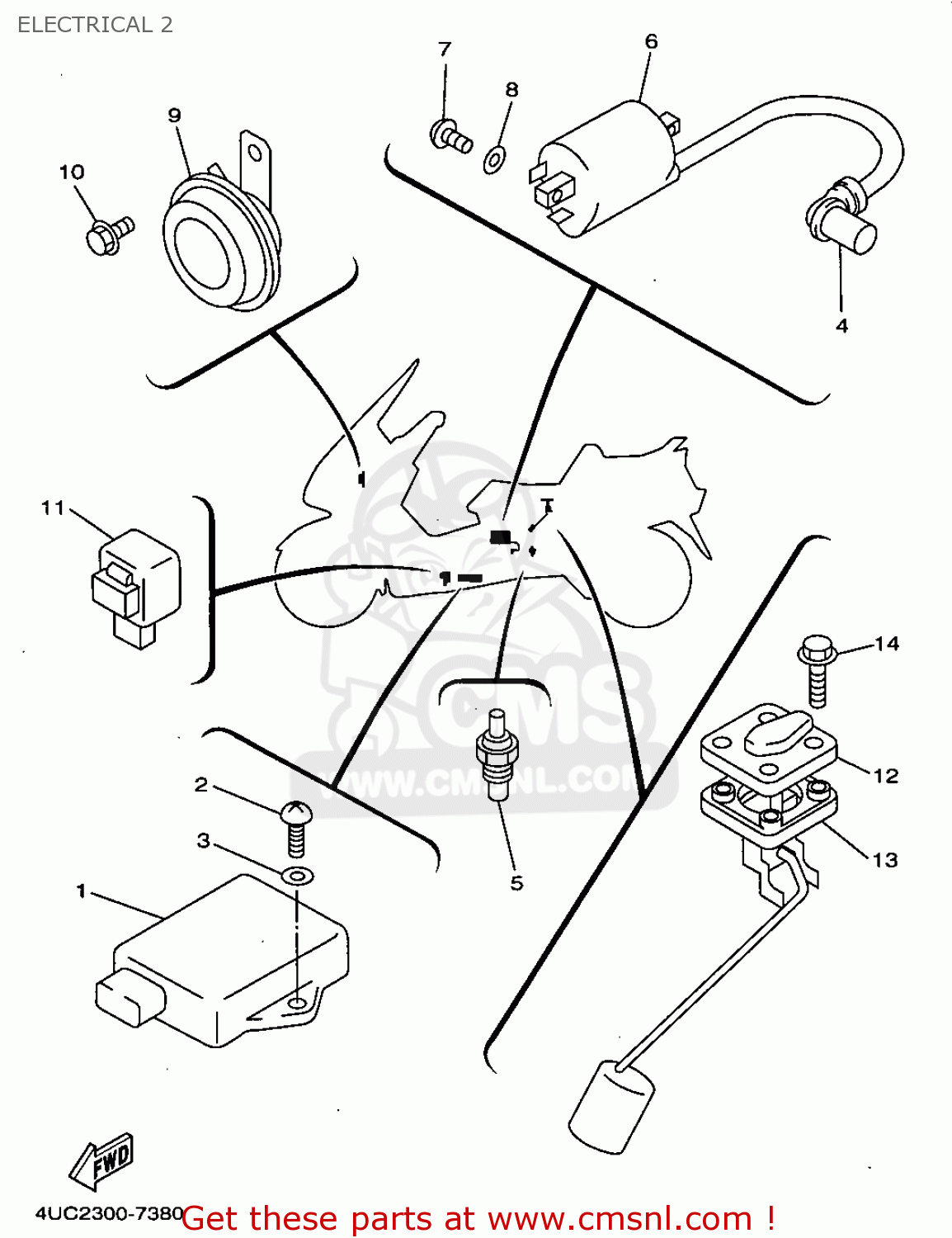 5DF8230510 Ignitor Unit Assy Yamaha buy the 5DF8230510 at CMSNL