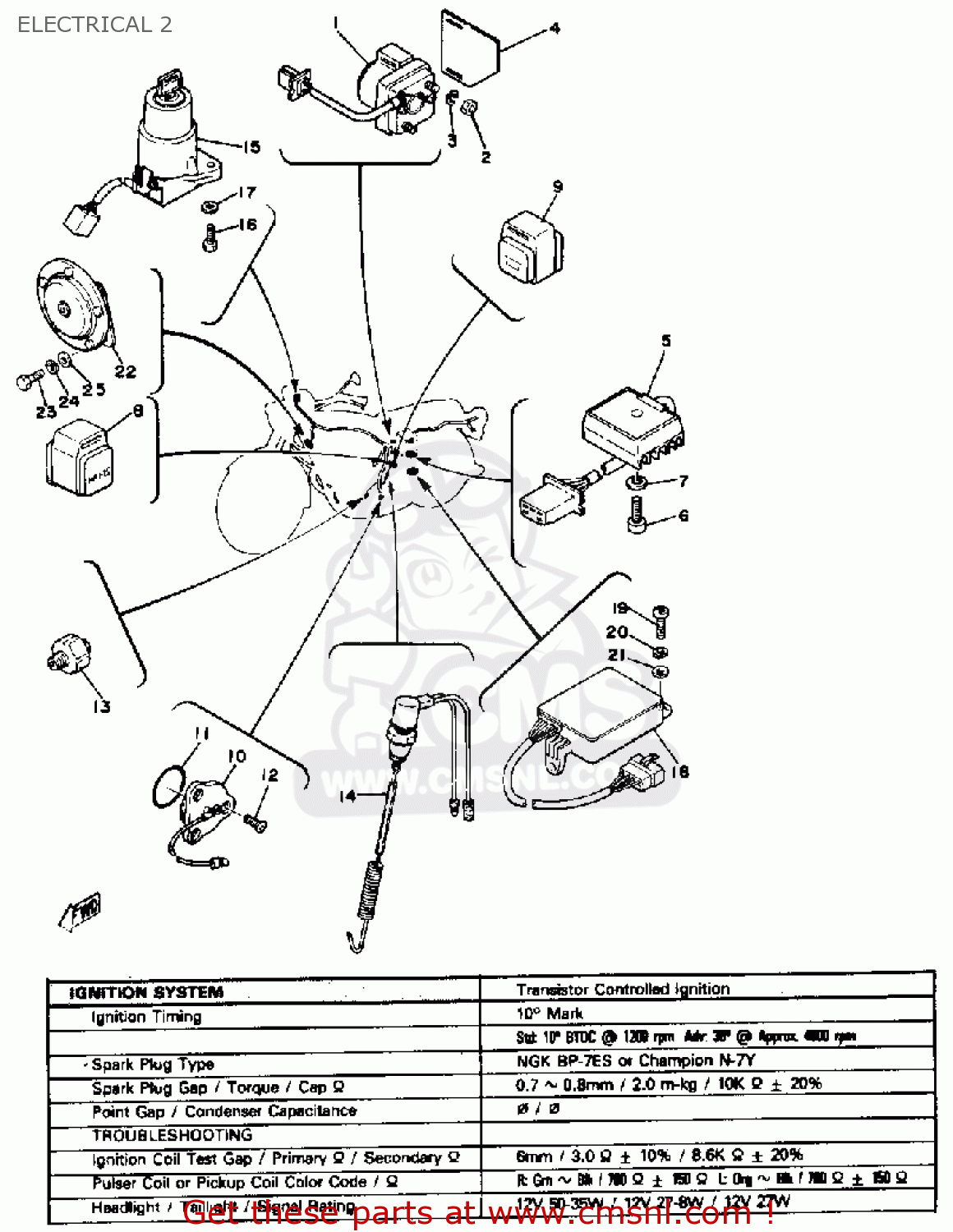 4R48230510 Ignitor Unit Assy Yamaha buy the 4R48230510 at CMSNL