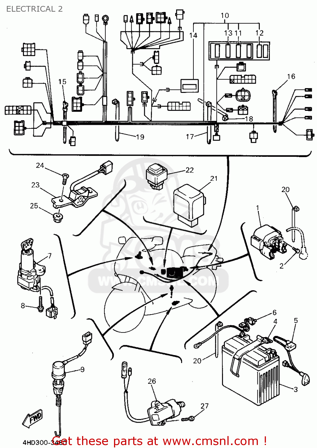 Yamaha Yzf 750 R Wiring Diagram - Wiring Diagram Schemas