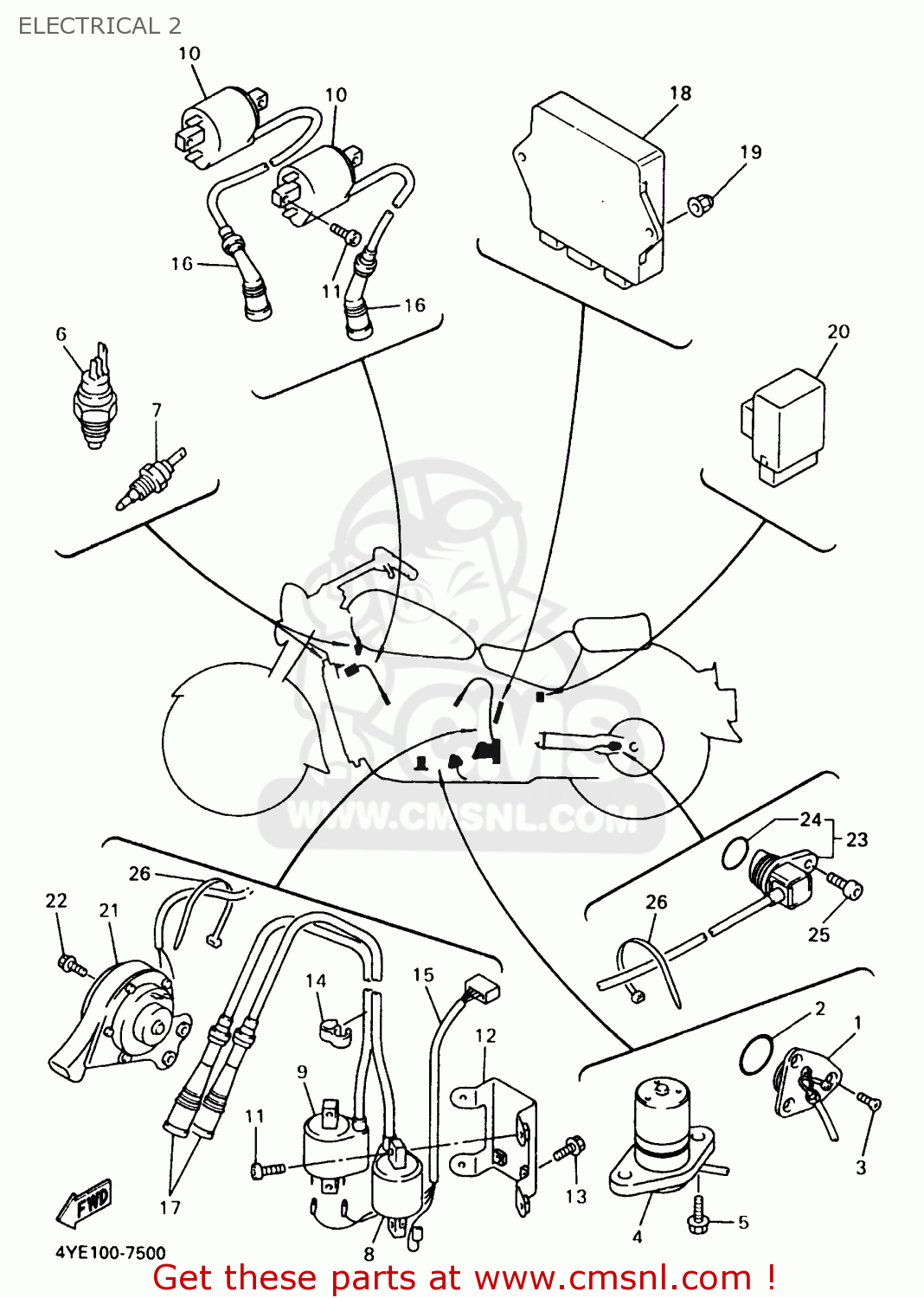 4NK8230520 Ignitor Unit Assembly Yamaha buy the 4NK8230520 at CMSNL