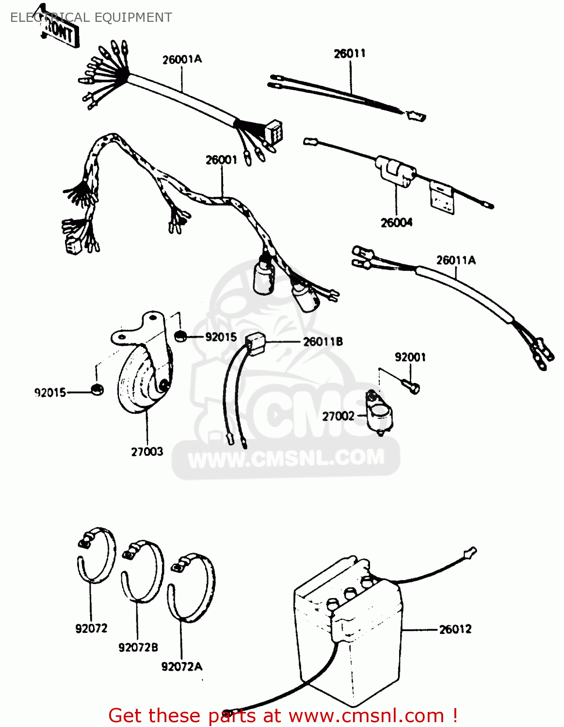 RELAYTURN SIGNAL for F8A 1972 USA order at CMSNL