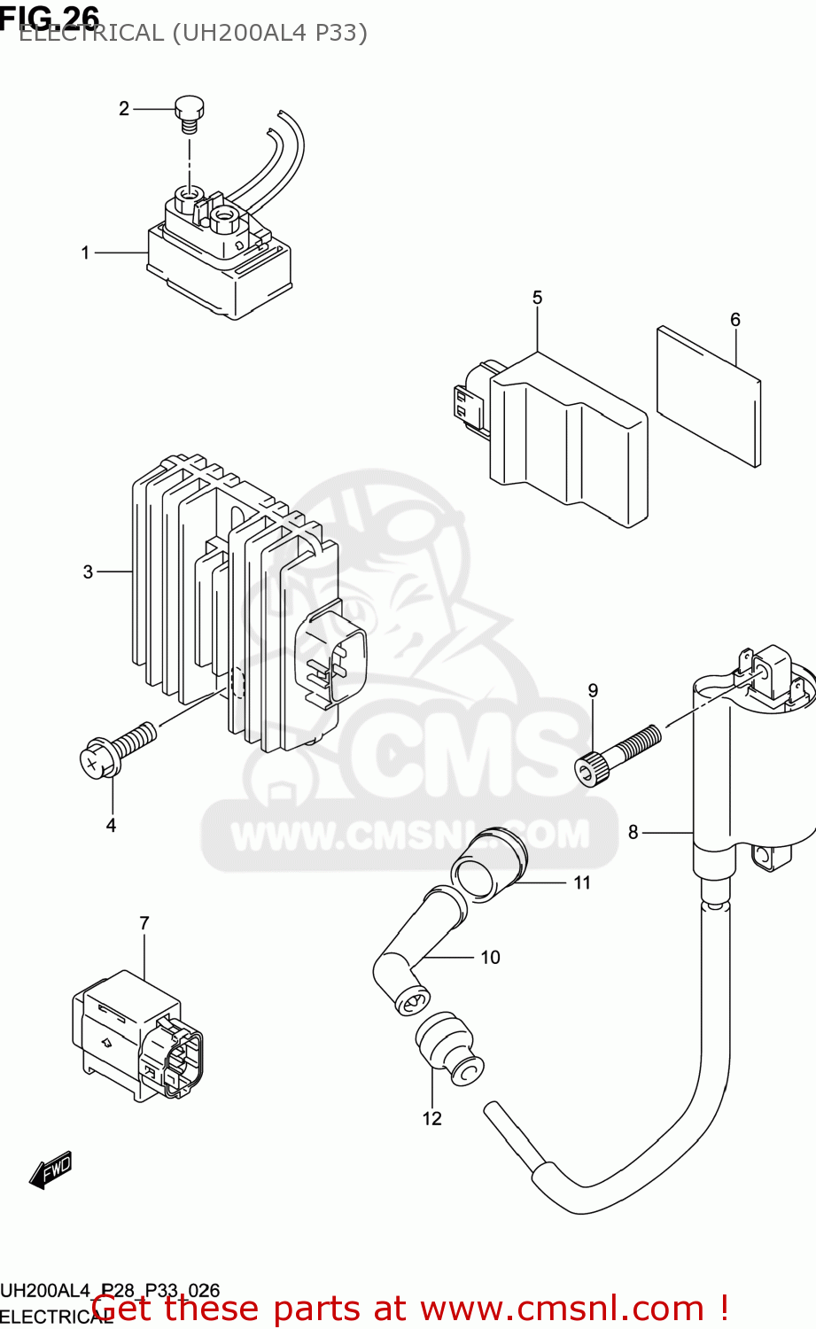 3292012J20 Control Unit,fi Suzuki buy the 3292012J20 at CMSNL