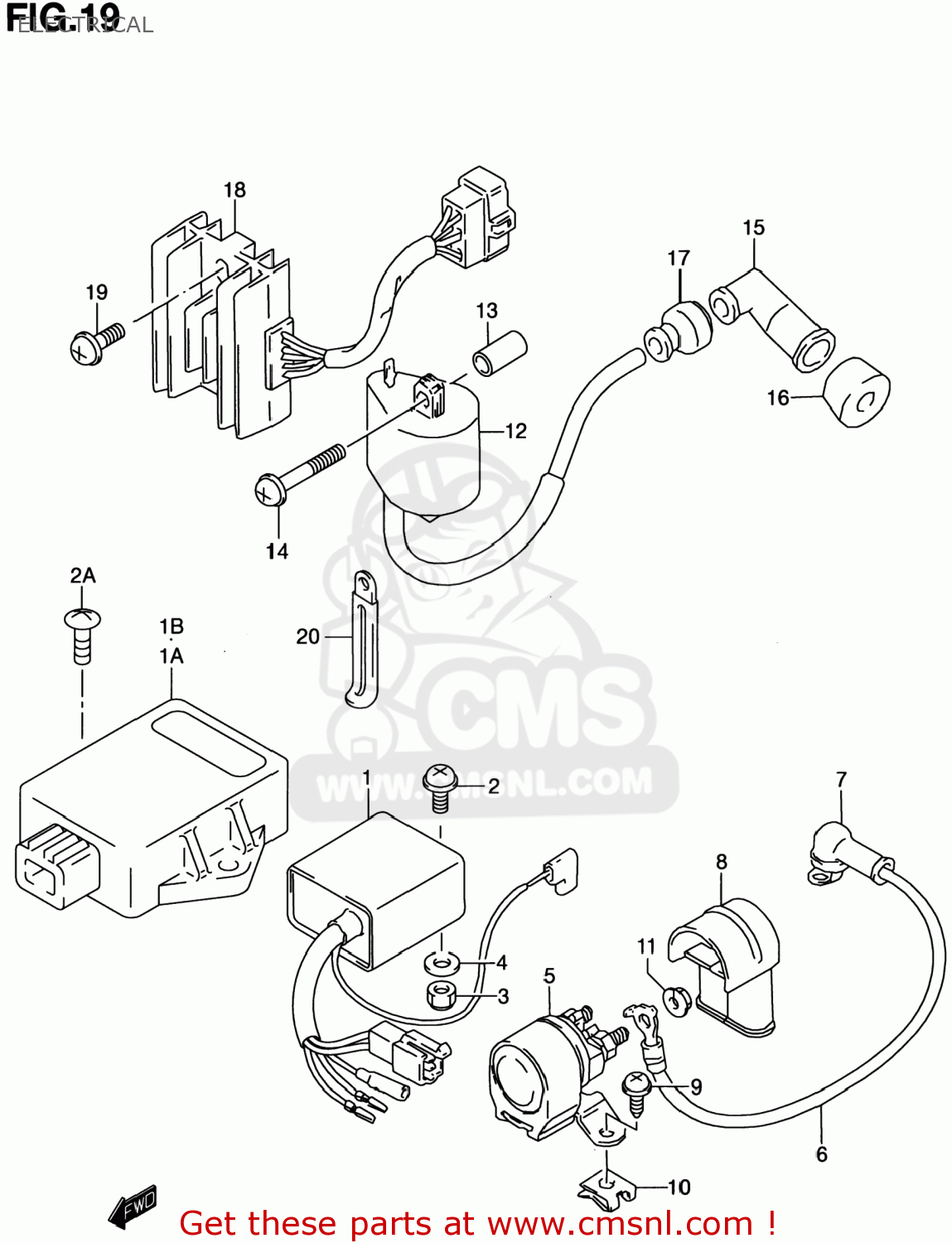 3290002C10: Cdi Unit Suzuki - buy the 32900-02C10 at CMSNL