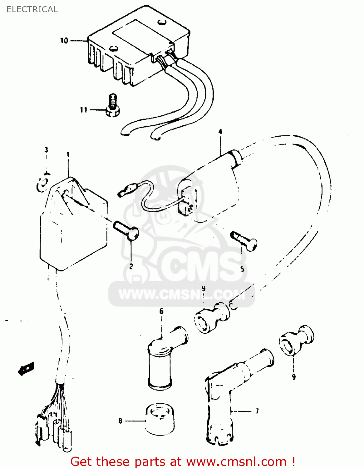 3341001A00 Coil Assy, Ignition Suzuki buy the 3341001A00 at CMSNL
