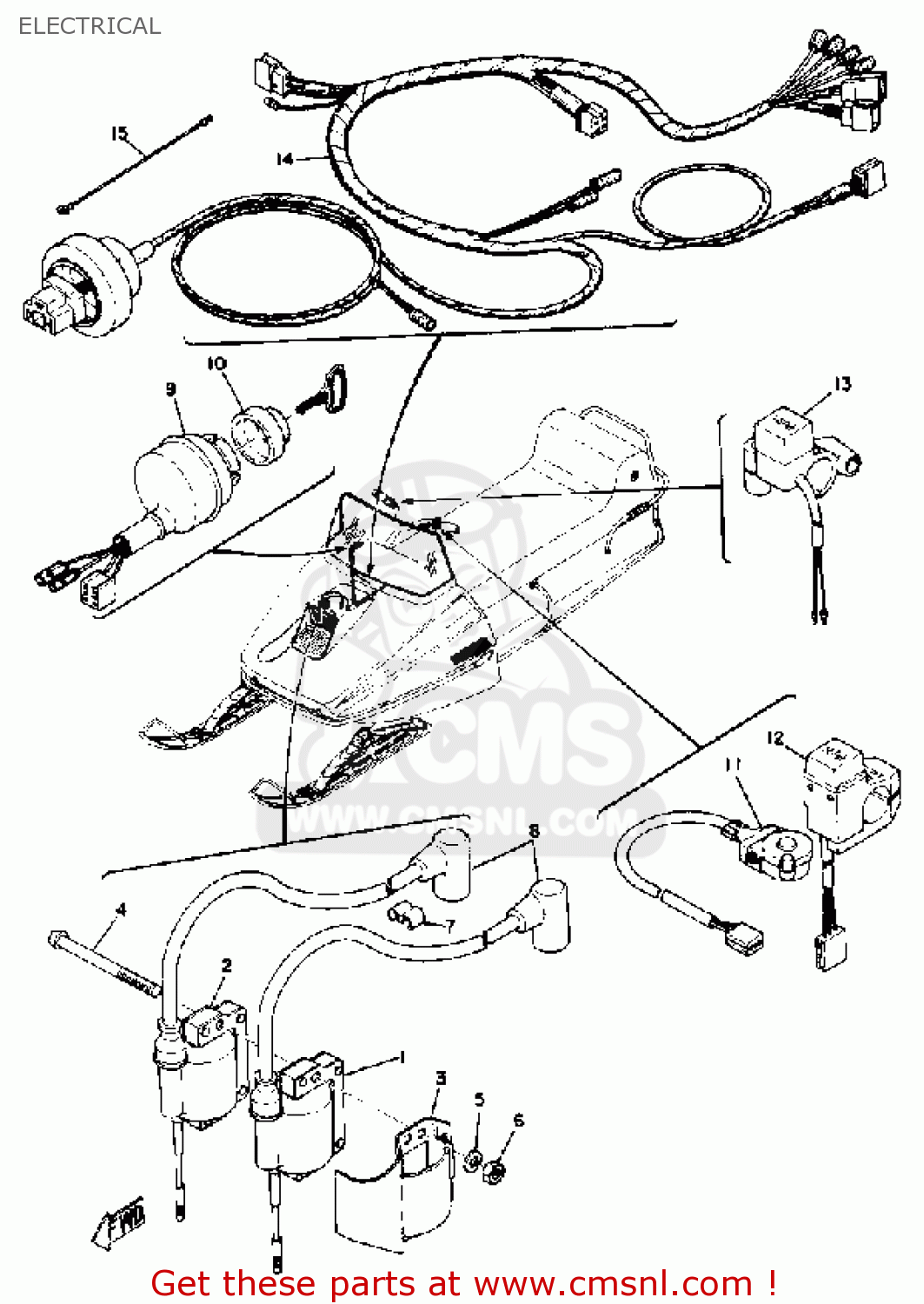 Yamaha IGNITION COIL ASSY 8398231040 Yamaha IGNITION COIL ASSY 8398231040