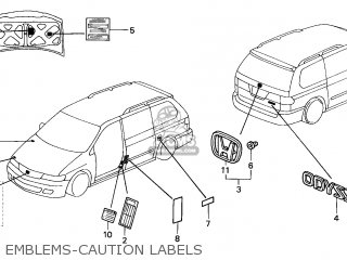 Label, Side Airbag photo