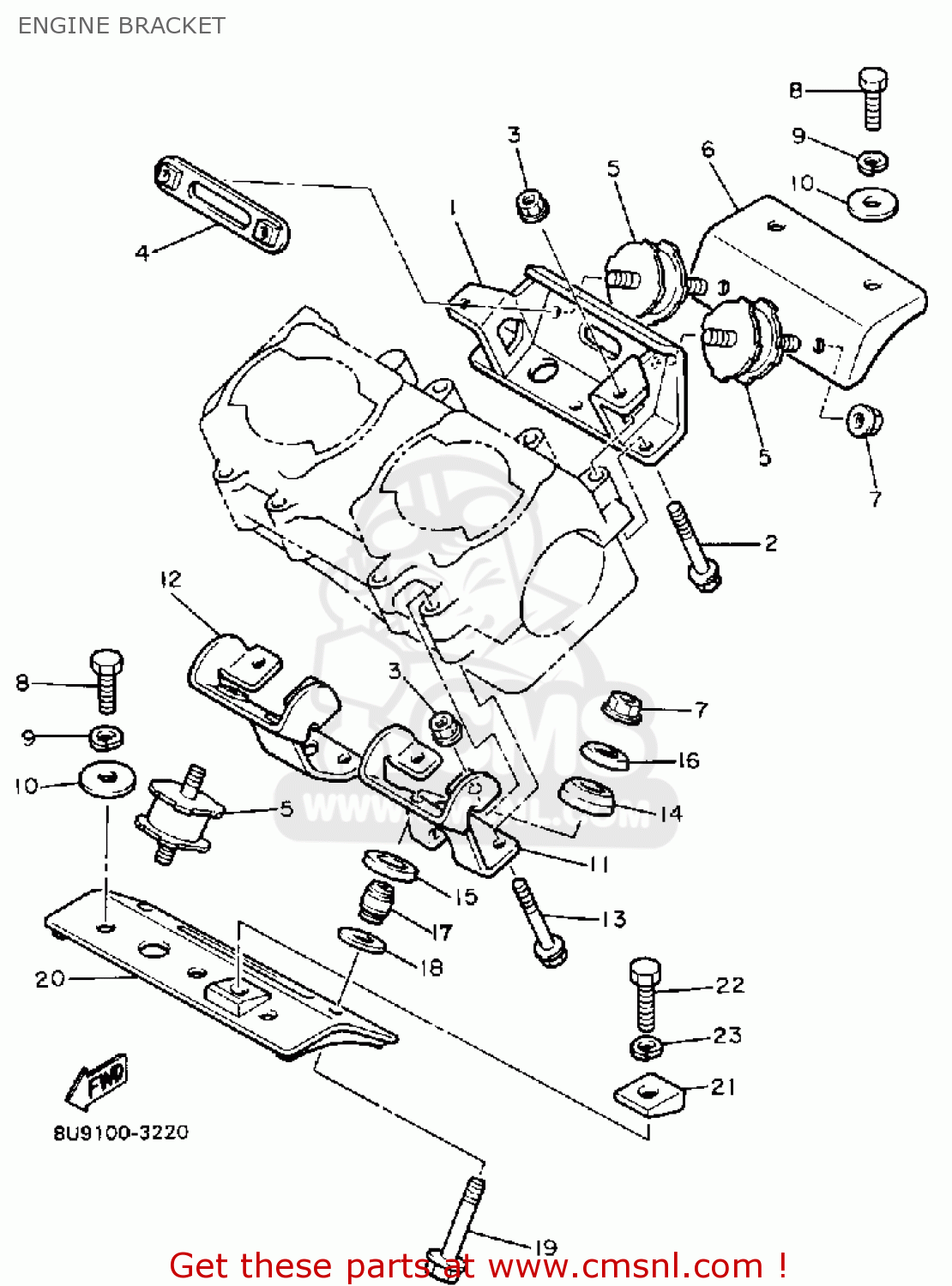 9581110055: Bolt (3r5) Yamaha - buy the 95811-10055 at CMSNL