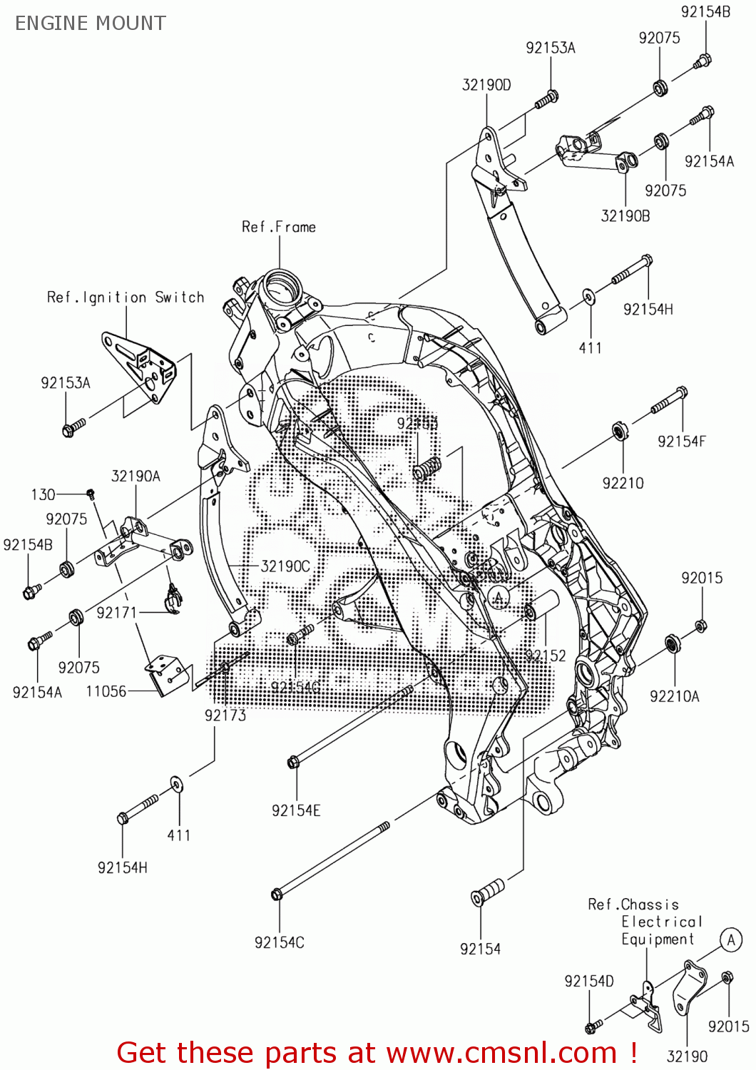 Kawasaki BOLT,FLANGED,10X40 921542311 Kawasaki BOLT,FLANGED,10X40 921542311