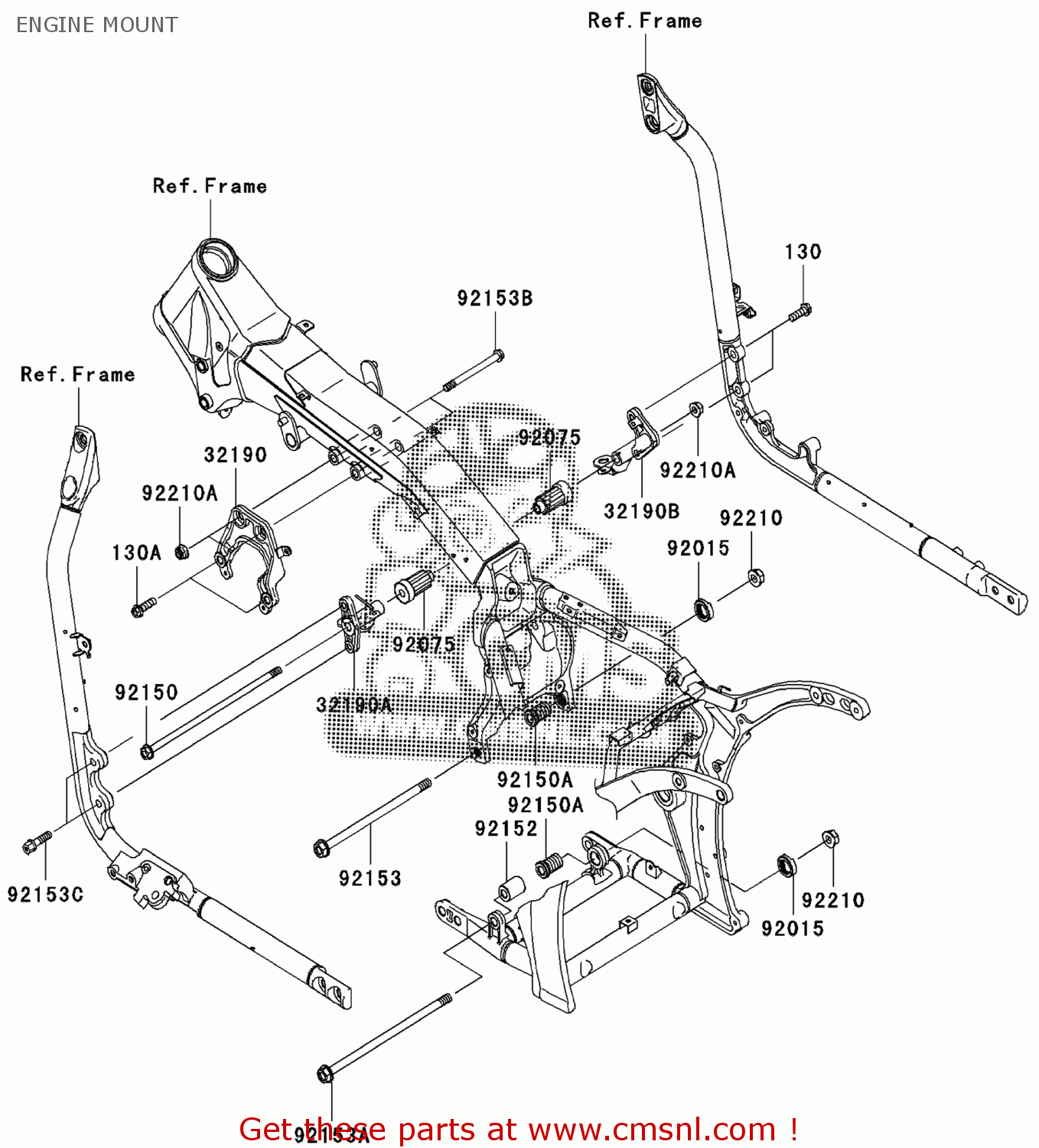 Kawasaki BOLT,FLANGED,12X275 921530391 Kawasaki BOLT,FLANGED,12X275 921530391