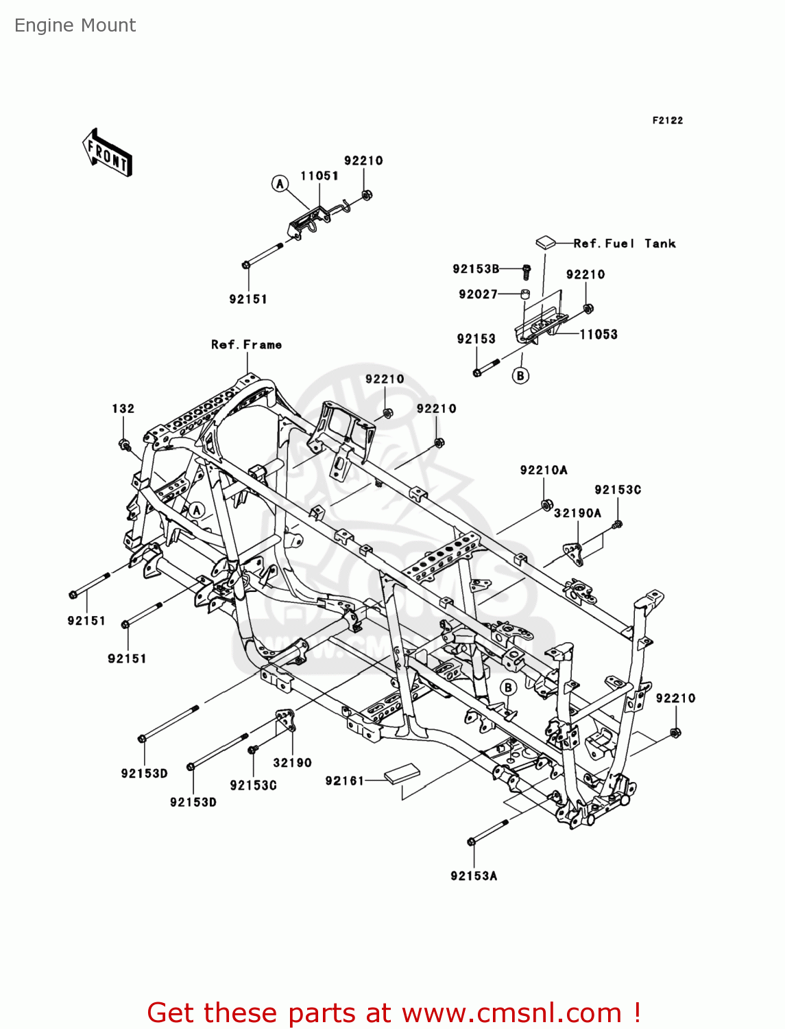 Filtro Aire Kawasaki Kvf750 Brute Force 2008 2023 K&n Ka7408 | Envío Gratis