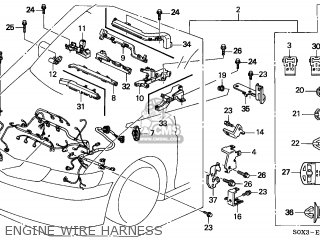 32742P8CA00: Stay B,eng Harn Honda - Buy The 32742-P8C-A00 At CMSNL