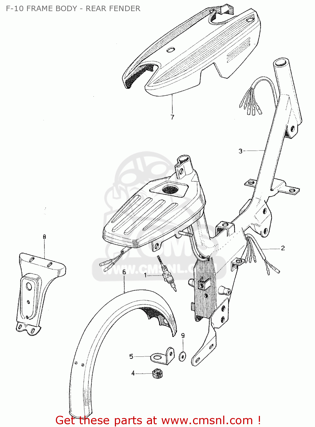 50100117930OY *fop* Body Frame Honda buy the 50100117930OY at CMSNL