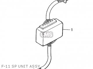 UNIT ASSY,SP for VFR400R NC30 1992 SS HRC JAPAN - order at CMSNL