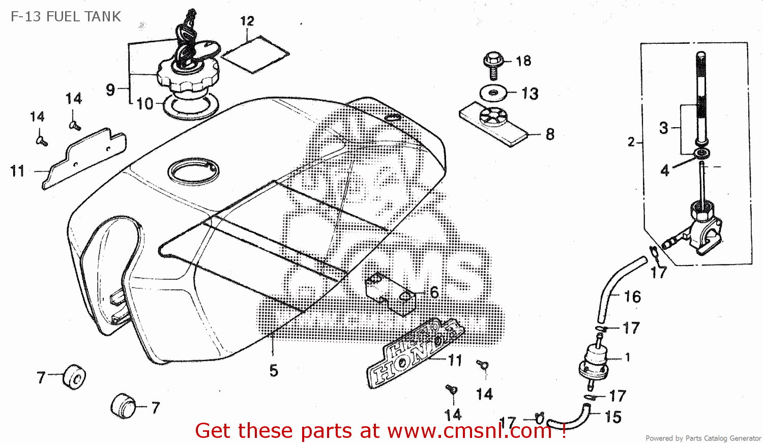 Cd 100 ss fuel 2024 tank