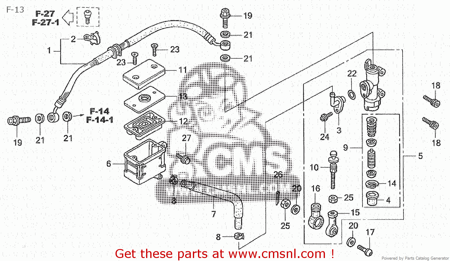 Honda CLAMPER,RR BRK HO 43469MEL000 Honda CLAMPER,RR BRK HO 43469MEL000